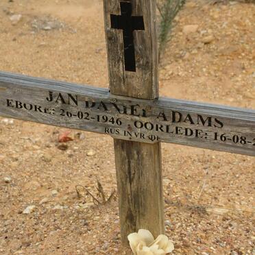 ADAMS Jan Daniel 1946-2007