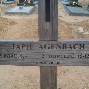 AGENBACH Japie 19?2 -2008
