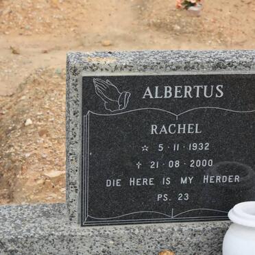 ALBERTUS Rachel 1932-2000