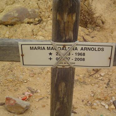 ARNOLDS Maria Magdalena 1968-2008
