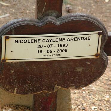 ARENDSE Nicolene Caylene 1993-2006