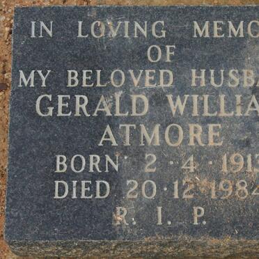 ATMORE Gerald William 1913-1984