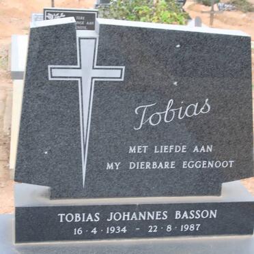 BASSON Tobias Johannes 1934-1987