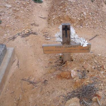 BOOYSEN Gert 1944-200?