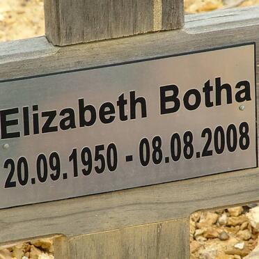 BOTHA Elizabeth 1950-2008