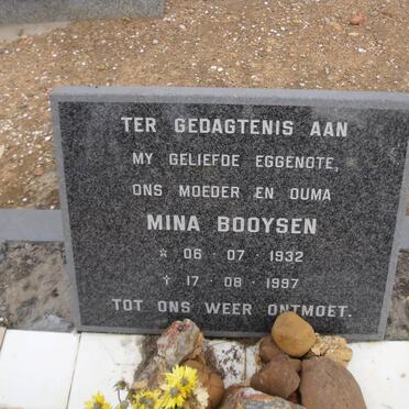 BOOYSEN Mina 1932-1997