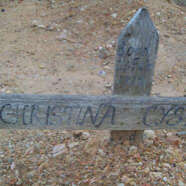 CYSTER Christina 1928-