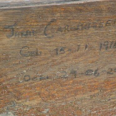 CAROLLUSSEN Janie 1914-2006