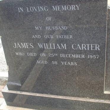 CARTER James William -1957