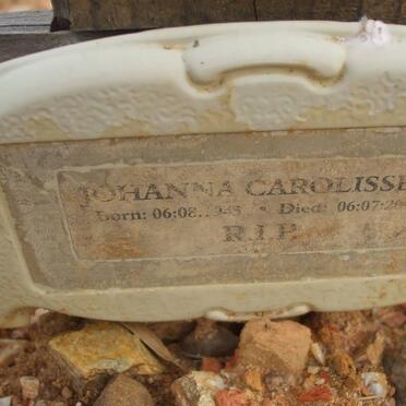 CAROLISSEN Johanna 1945-2006