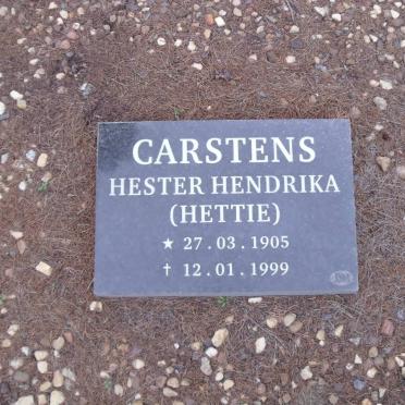 CARSTENS Hester Hendrika 1905-1999