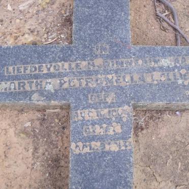 CELLIERS Martha Petronella 18??-1918