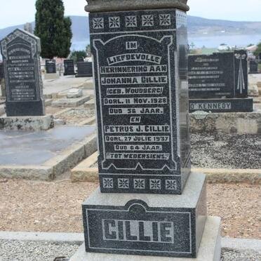 CILLIÉ Petrus J. -1937 &amp; Johanna WOUDBERG -1928 :: CILLIÉ Jack 1908-1990 &amp; Hetty 1918-2004