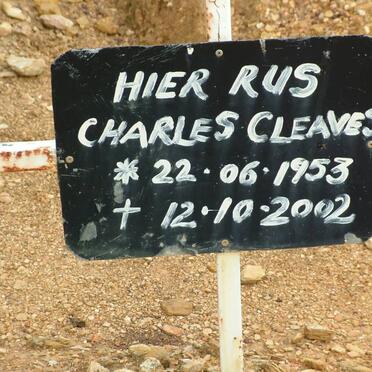 CLEAVES Charles 1953-2002