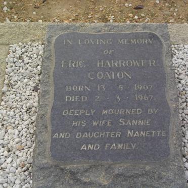 COATON Eric Harrower 1907-1967