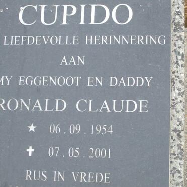 CUPIDO Ronald Claude 1954-2001