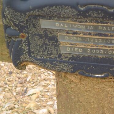 DALIWONGA Ralph Lisa? 19?3-2003