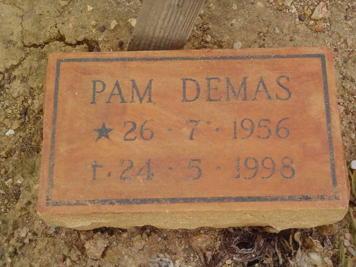 DEMAS Pam 1956-1998