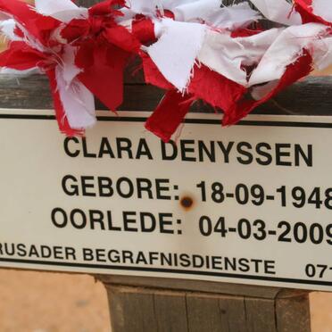 DENYSSEN Clara 1948-2009