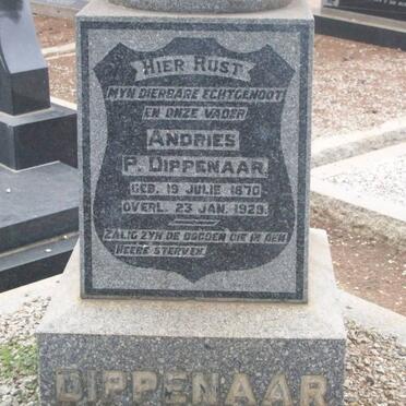 DIPPENAAR Andries P. 1970-1929