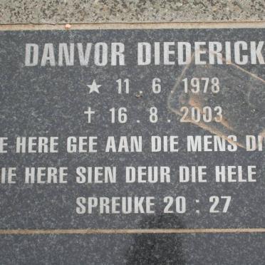DIEDERICKS Danvor 1978-2003