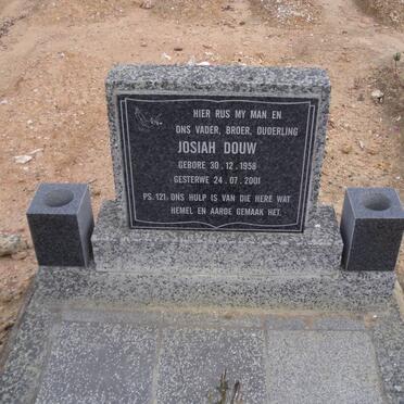 DOUW Josiah 1958-2001