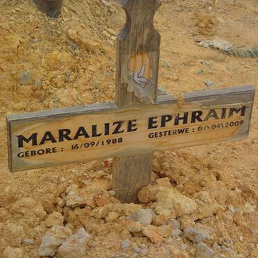 EPHRAIM Maralize 1988-2009