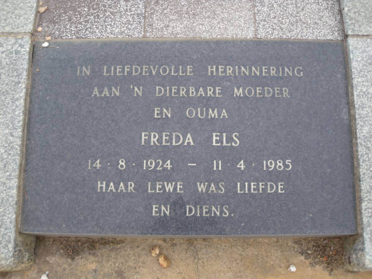 ELS Freda 1924-1985