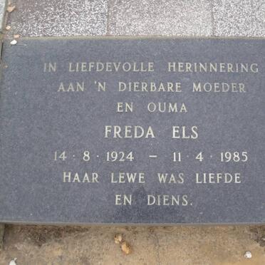 ELS Freda 1924-1985