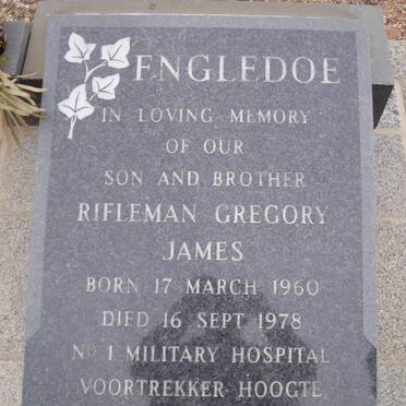 ENGLEDOE Gregory James 1960-1978