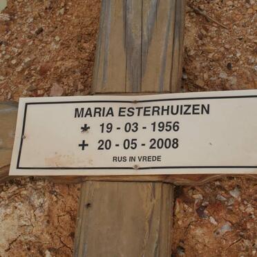 ESTERHUIZEN Maria 1956-2008