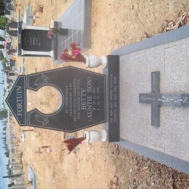 FORTUIN Betty 1942-1998