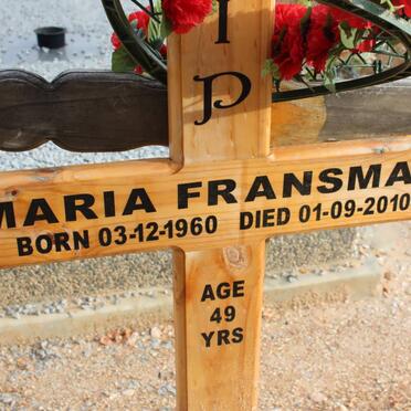 FRANSMAN Maria 1960-2010