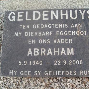 GELDENHUYS Abraham 1940-2006