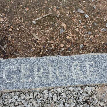 GERICKE Joseph J. -1961 &amp; Sarah J. -1964 :: LOURENS Anna A.H. 1936-200?