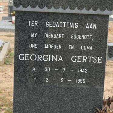 GERTSE Georgina 1942-1995