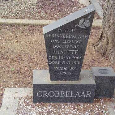 GROBBELAAR Minette 1969-1971