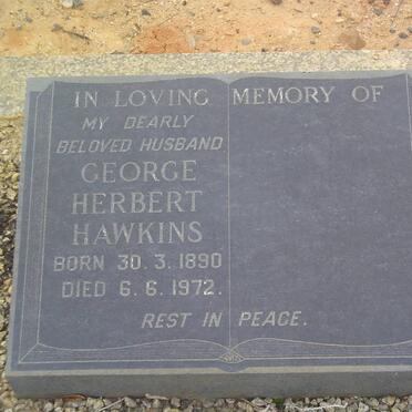 HAWKINS George Herbert 1890-1972