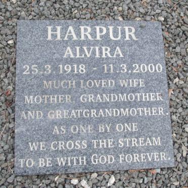 HARPUR Alvira 1918-2000