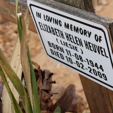 HEUVEL Elizabeth Helen 1944-2009