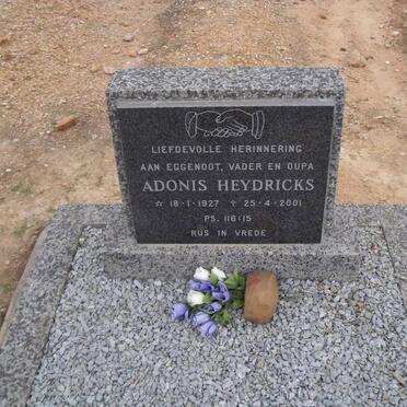 HEYDRICKS Adonis 1927-2001
