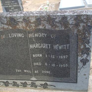 HEWITT Margaret 1897-1955
