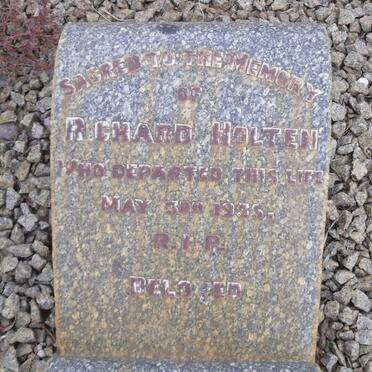 HOLTEN Richard -1935