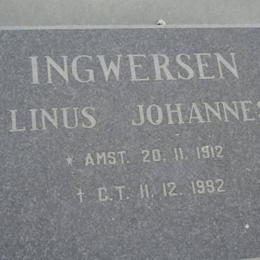 INGWERSEN Linus Johannes 1912-1992