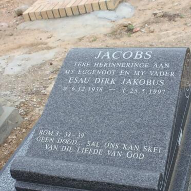 JACOBS Esau Dirk Jakobus 1936-1997
