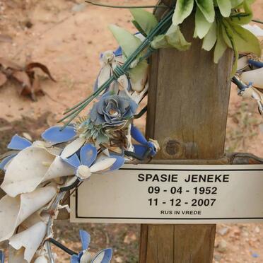 JENEKE Spasie 1952-2007