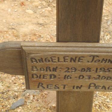 JOHNSON Angelene 1959-2008