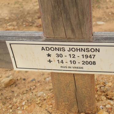 JOHNSON Adonis 1947-2008