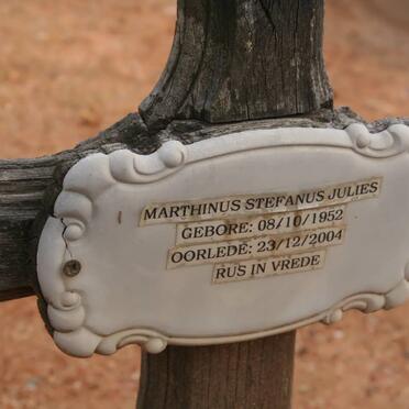 JULIES Marthinus Stefanus 1952-2004