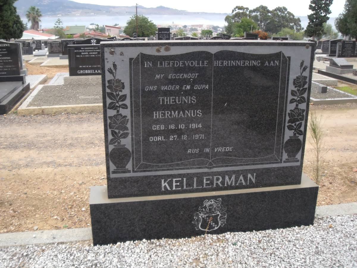 KELLERMAN Theunis Hermanus 1914-1971